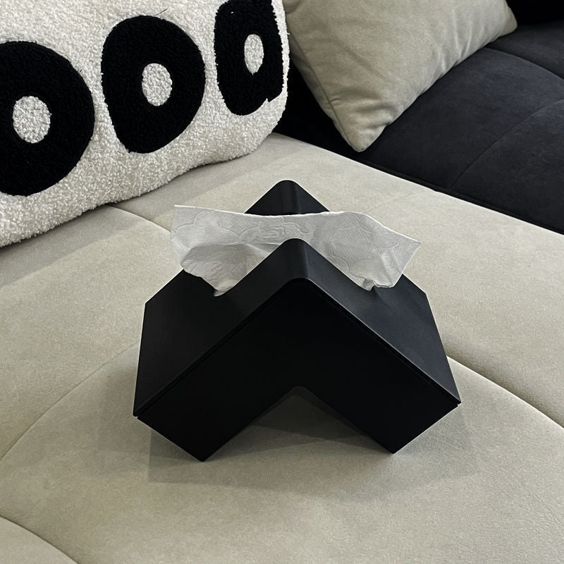 L-Shape Plastic Tissue Box