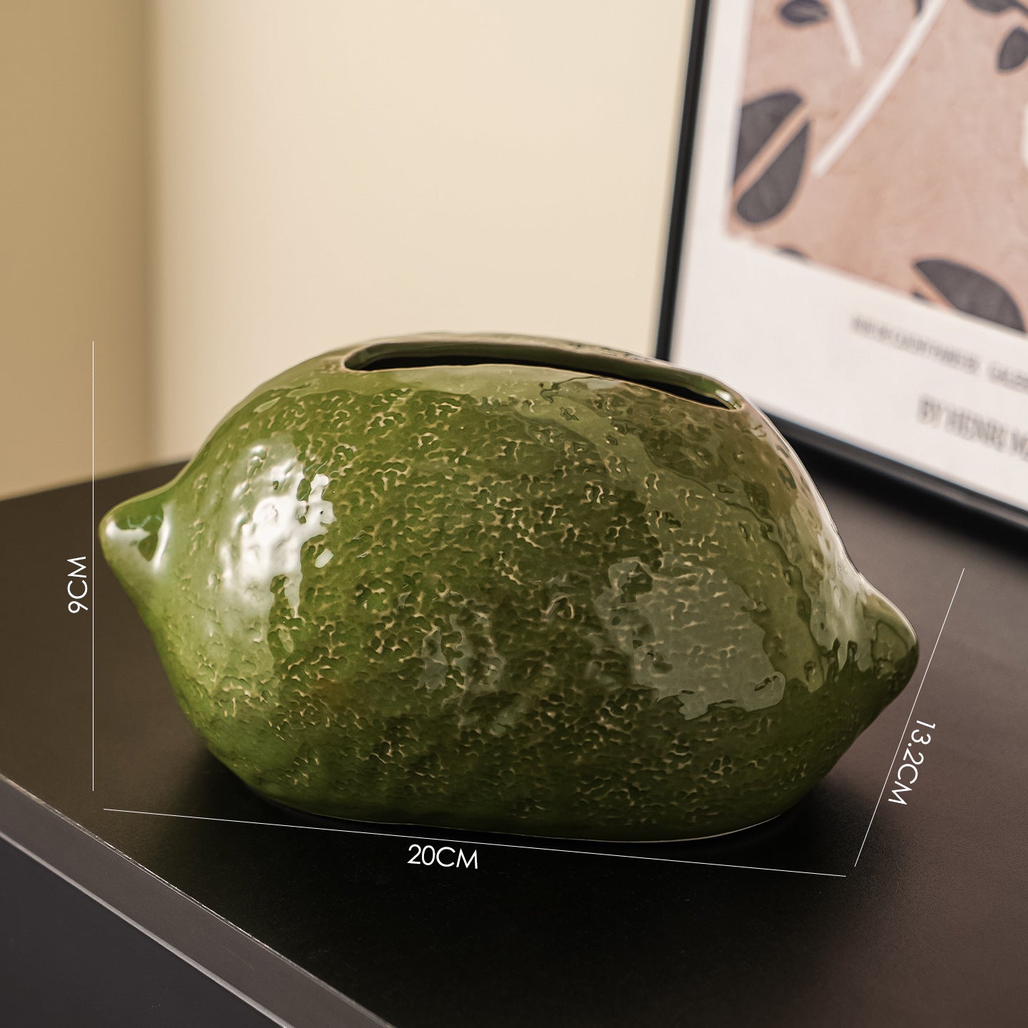 Lemon Ceramic Tissue Box